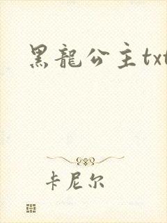 黑龙公主txt