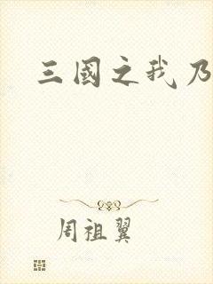 三国之我乃曹昂