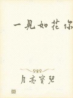 一见如花你就笑