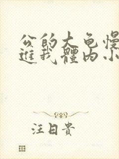 公的大龟慢慢挺进我体内小说