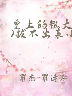 皇上的粗大(h)拔不出来小说