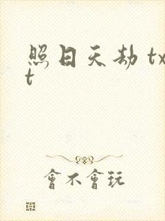 照日天劫 txt