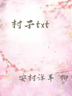 村子txt