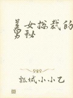 美女总裁的贴身男秘