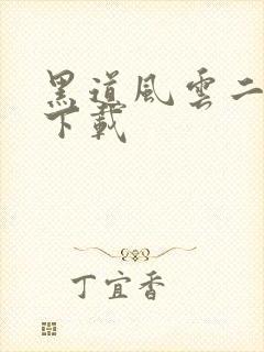 黑道风云二十年下载