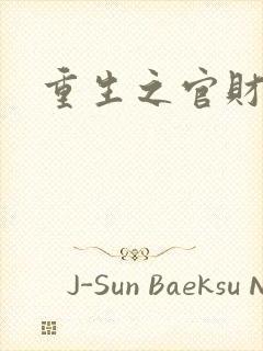 重生之官财人生