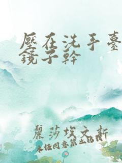 压在洗手台看着镜子干