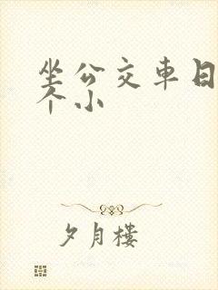 坐公交车日了两个小