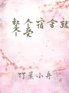 整个宿舍就我一个受