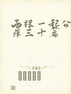 两根一起公憩止痒三十篇