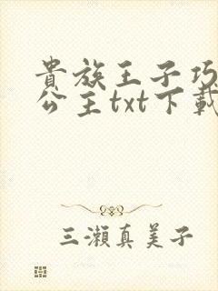 贵族王子巧遇穷公主txt下载