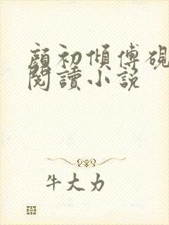 颜初倾傅砚免费阅读小说