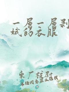 一层一层剥掉嫦娥的衣服