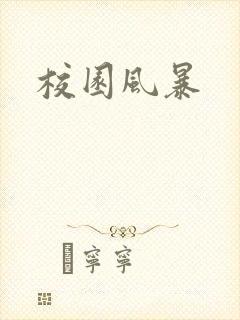 校园风暴
