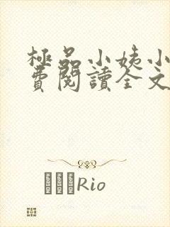 极品小姨小说免费阅读全文下载