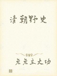 清朝野史