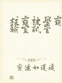 校霸被学霸压实验室试管