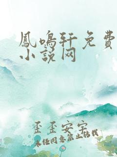 凤鸣轩免费言情小说网