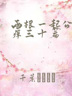 两根一起公憩止痒三十篇