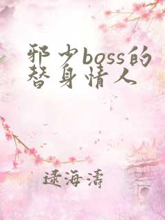 邪少boss的替身情人