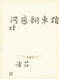 网恋翻车指南txt