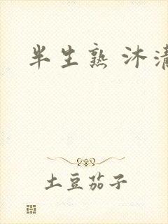 半生熟 沐清雨