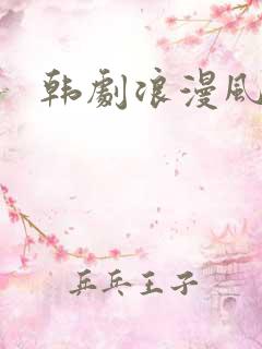 韩剧浪漫风暴