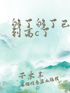 够了够了已经满到高c了