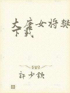 大唐女将樊梨花下载