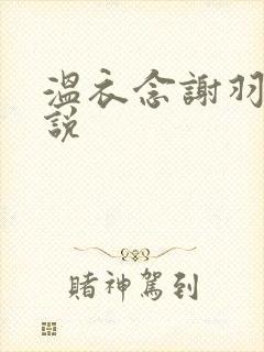 温衣念谢羽渊小说