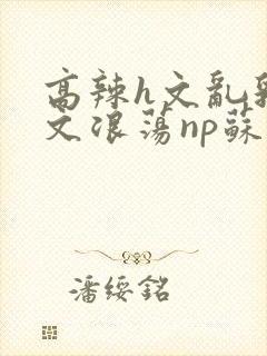 高辣h文乱乳h文浪荡np苏夏