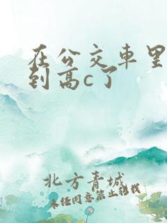 在公交车里c弄到高c了