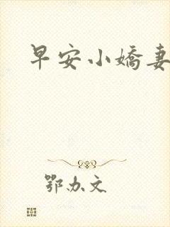 早安小娇妻