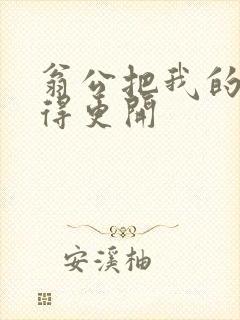 翁公把我的腿分得更开