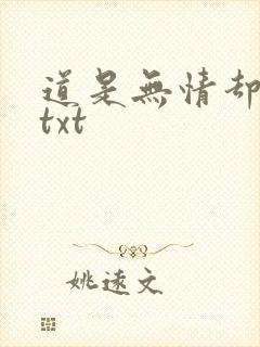 道是无情却有情txt