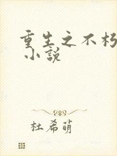 重生之不朽传奇 小说