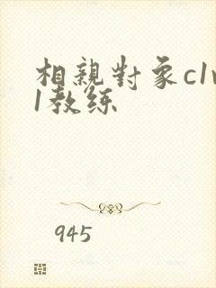 相亲对象c1v1教练