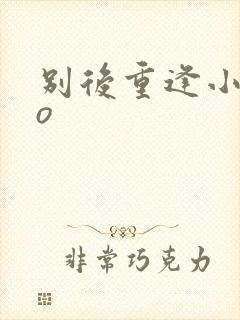 别后重逢小说po