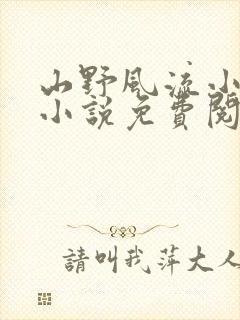 山野风流小神医小说免费阅读