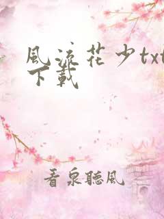 风流花少txt下载