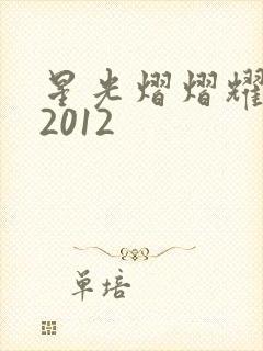 星光熠熠耀保良2012