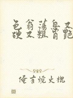 色翁荡息又大又硬又粗肖艳