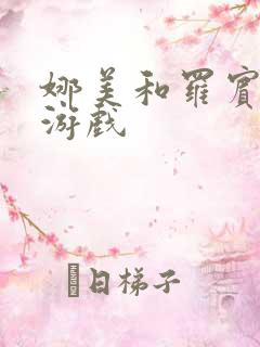 娜美和罗宾h小游戏