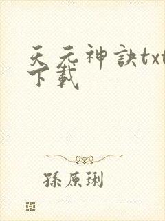 天元神诀txt下载