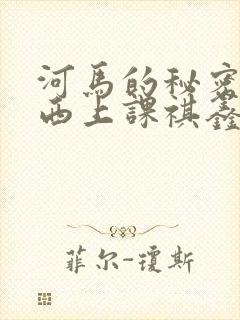 河马的秘密夹东西上课祺鑫