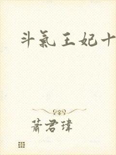 斗气王妃十五岁