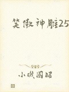笑傲神雕25