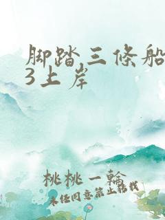 脚踏三条船1v3上岸