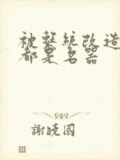 被系统改造全身都是名器