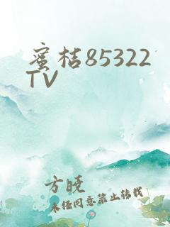 蜜桔85322TV